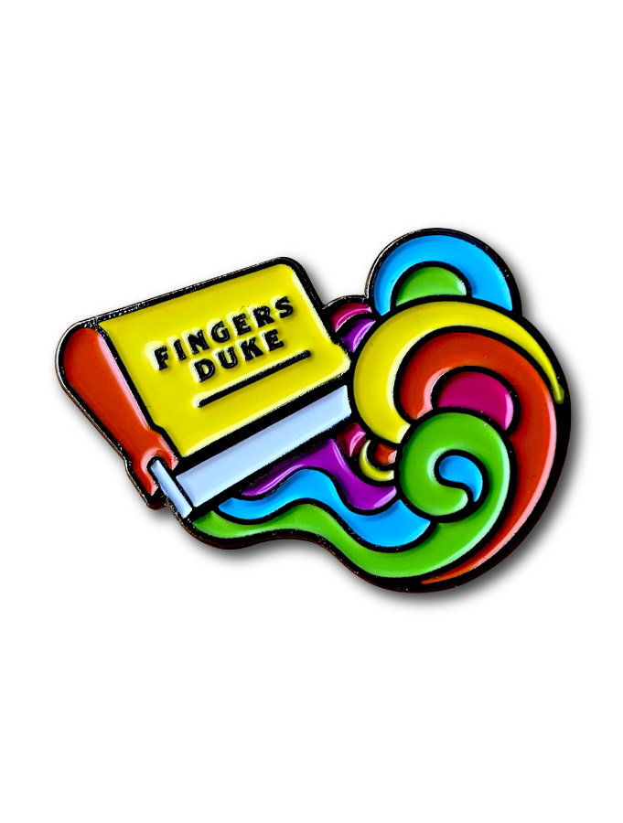 Rainbow Squeeg · Enamel Pin
