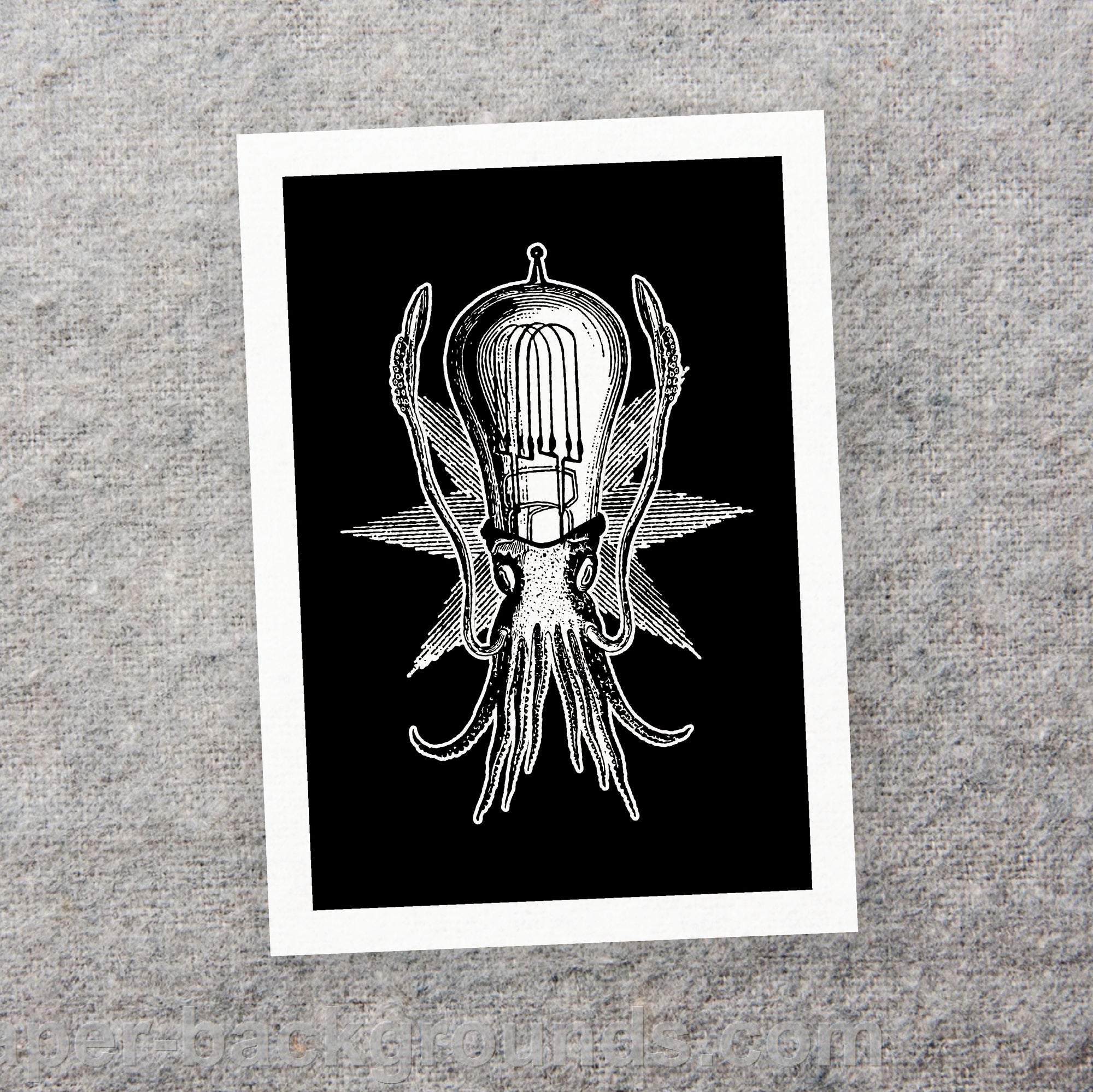 Squid Bulb · 5x7 Print
