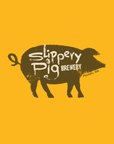 Slippery Pig · Golden Yellow Ladies Tank