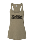 Valhöll Brewing · Olive Tri Ladies Racerback Tank