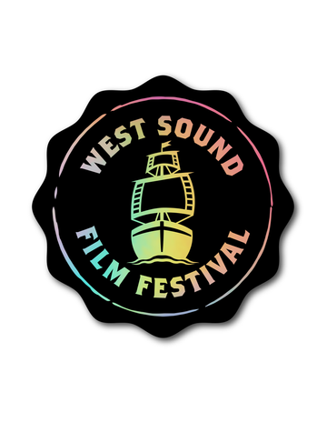 West Sound Film Festival · Holographic Sticker