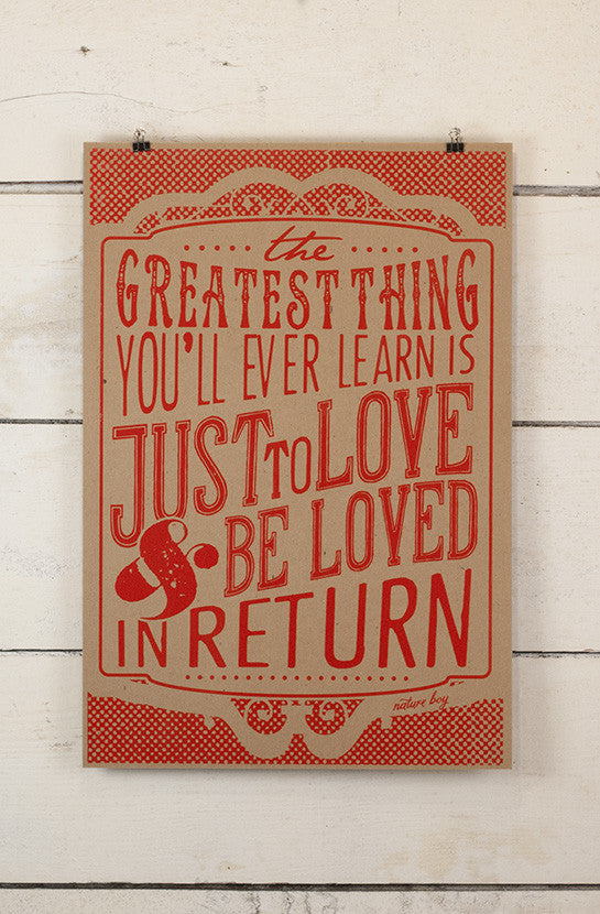 Greatest Gift Print Sam Enlow